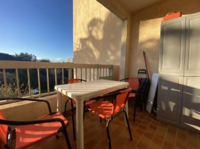 Studio cabine avec balcon, piscine et parking - Sainte Maxime - FR-1-226-509